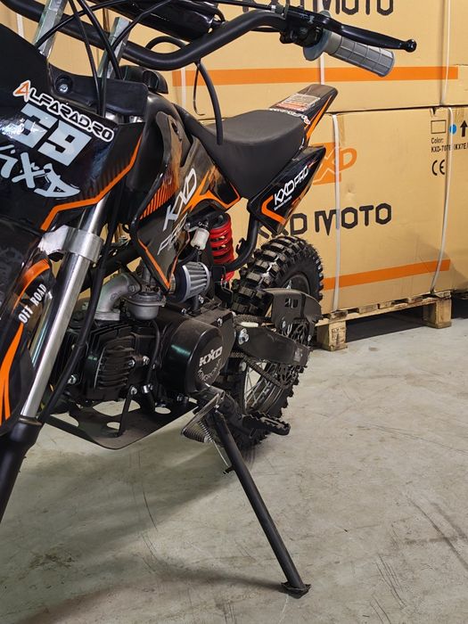 Cross Bike Dirtbike125 CC KXD manual 4 trepte roti 17”14″  nou cu garantie si livrare in toata tara