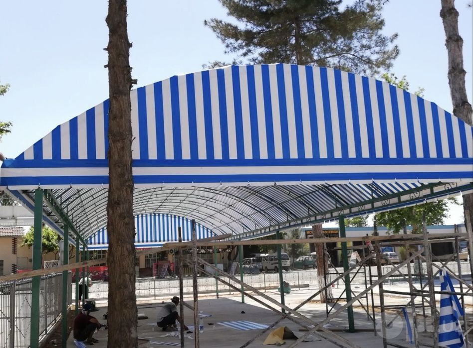 Банер Баннер Baner Banner Тент Tent Сотамиз + Установка киламиз