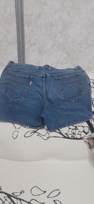 Шорты джинсовые синие