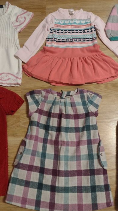 Детски зимни рокли за 4 годинки