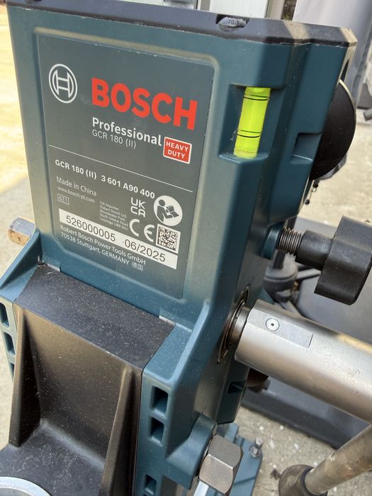 Masina de carotat, suport si carote bosch
