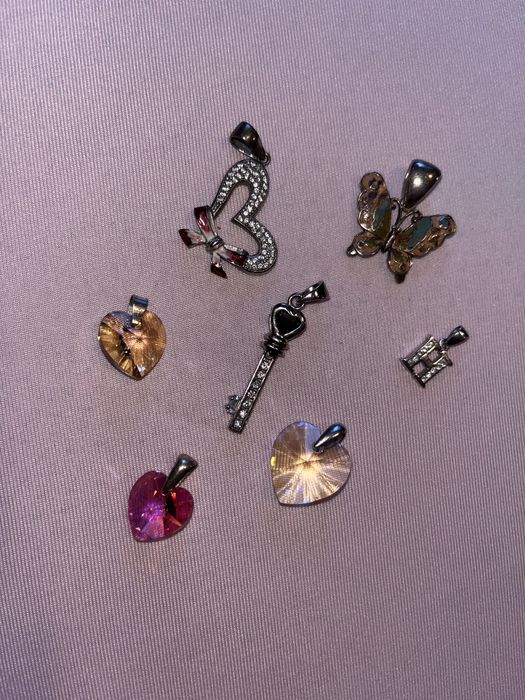 Сребърни бижута. Сваровски.