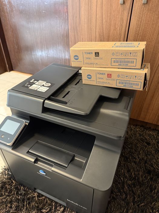 Imprimanta Konica Minolta bizhub C3120i + 2 tonere originale