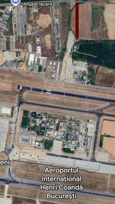 Inchiriez teren Aeroport Otopeni