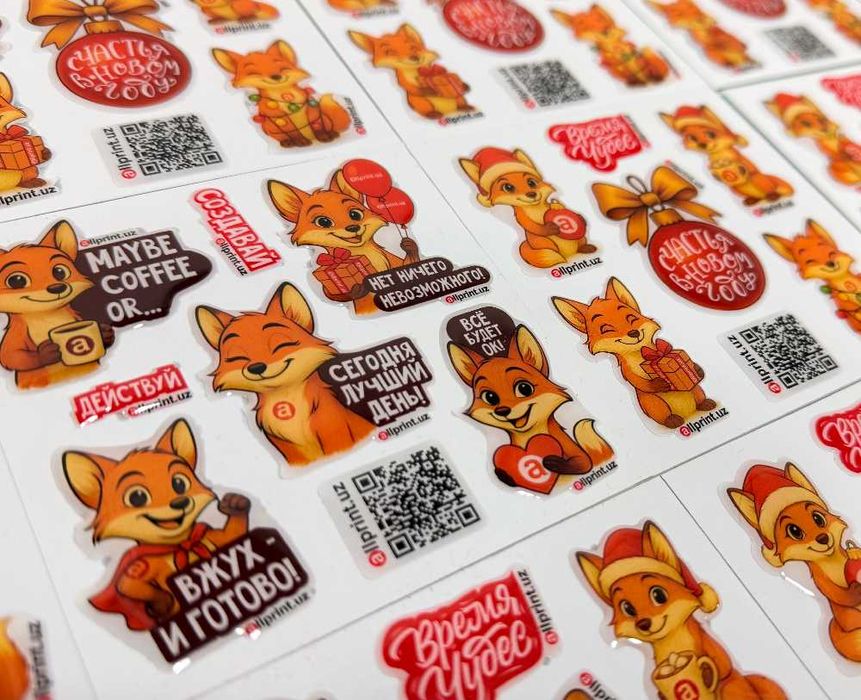 3D заливка смолой, стикерпаки, разработка бренд-героя (маскота)