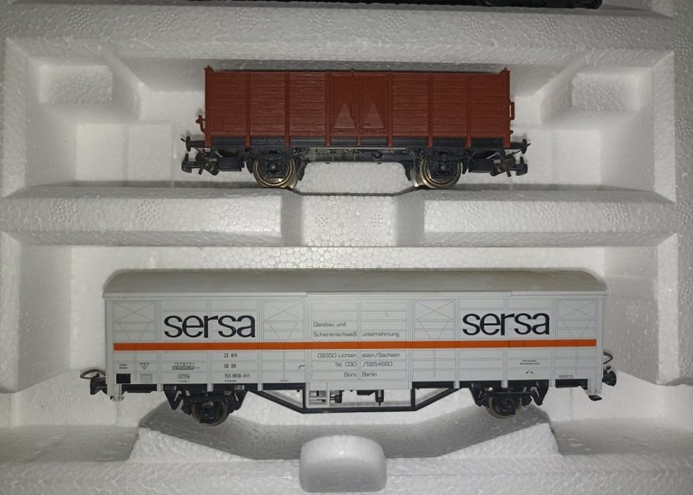 PIKO Set trenulet electric de marfă H0