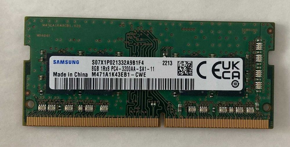 SAMSUNG 8 GB DDR4 la 3200 Mhz memorie ram laptop - 149,98 lei
