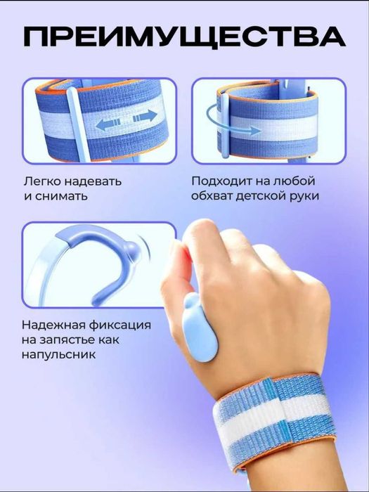 Корректор руки для писания для школьников, с фиксацией на запястье