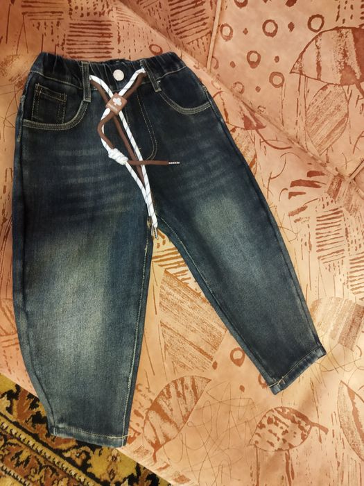 Джинсы на мальчика утепленные