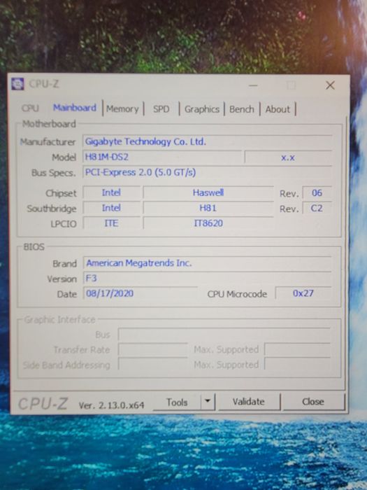 Kit MB Gigabyte GA-H81M-DS2,Rev.3.0,Intel i5 4590,8Gb DDR3 1600Mhz,imp