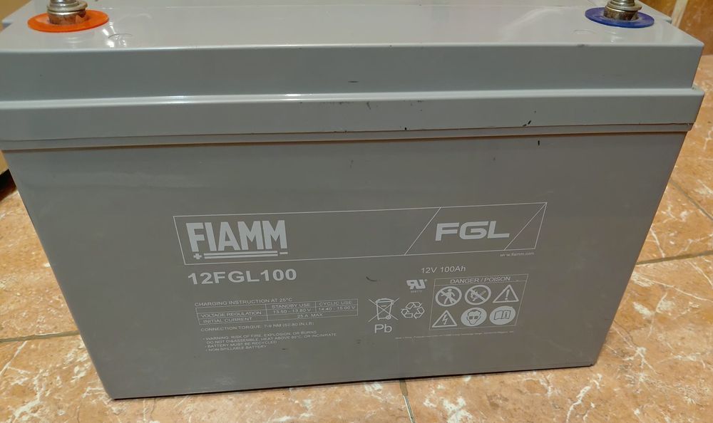 Тягов акумулатор FIAMM 12FGL100