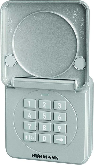 Buton cu cod radio Hörmann FCT 10-1 BS 4511861, 868 MHz, pentru până la 10 motoare de poartă