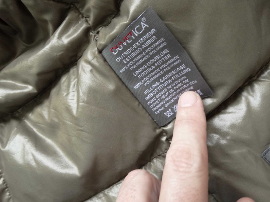 Duvetica женско яке парка пухено яке яке с пух яка от койот S