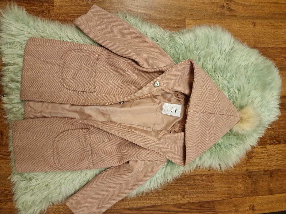 Palton fetite 110 roz