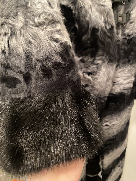 Шуба из козьей шерсти