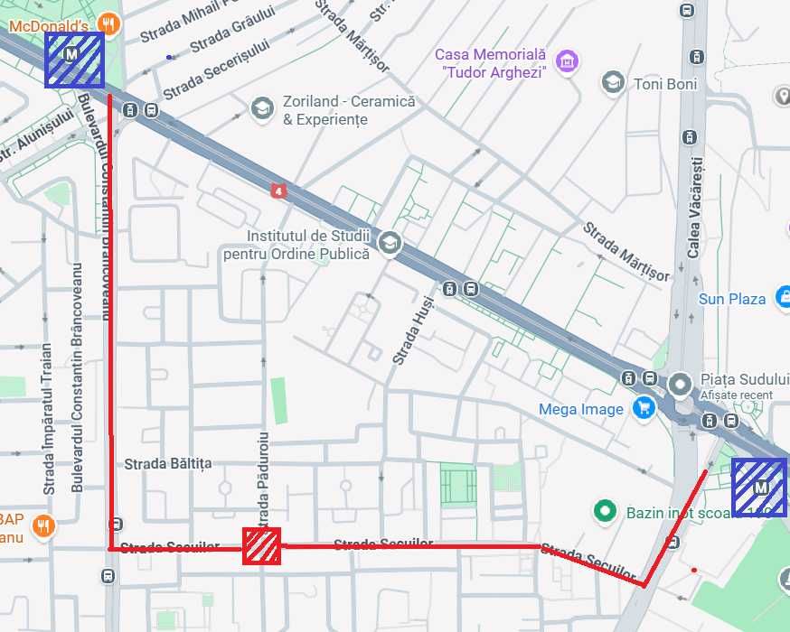 Apartament 2 camere la 12 minute de metrou M2 Brancoveanu sau Sudului