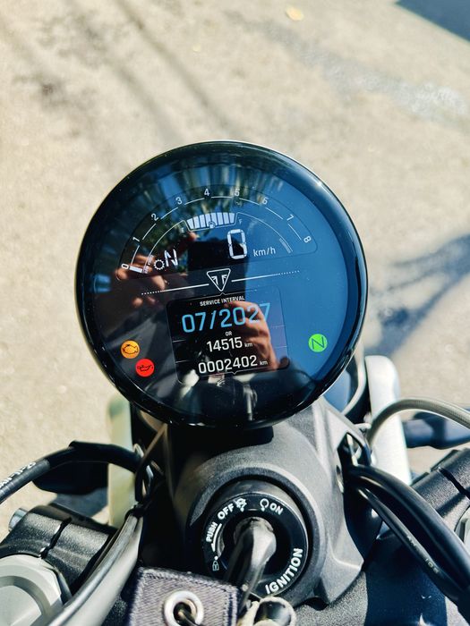 Triumph Scrambler 1200 | 2026 | 2.400 km | Stare impecabilă | Garanție