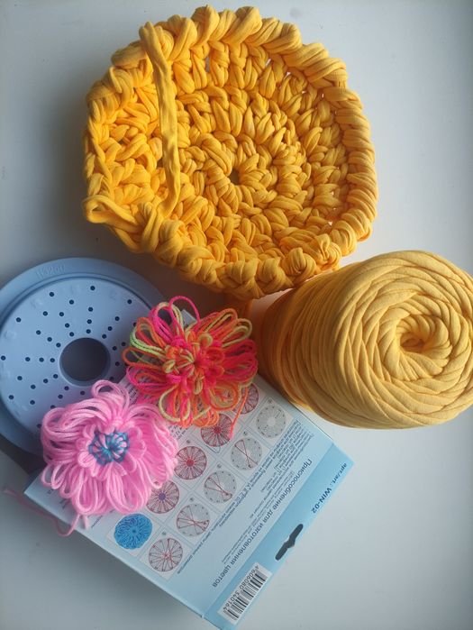 Вязание крючком спицами Трикотажная пряжа и лума