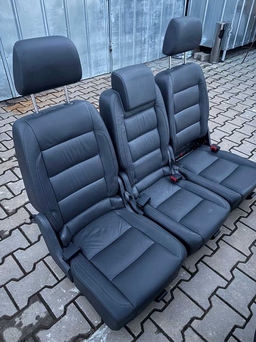Кожени Седалки Кожен Салон за VW Touran Туран Тоуран