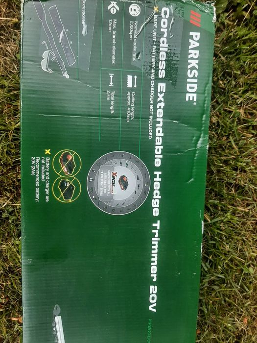 Trimmer telescopic Parkside 20 V
