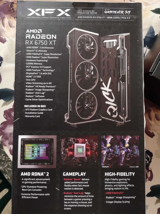 Видео карта AMD RADEON RX 6750 XT