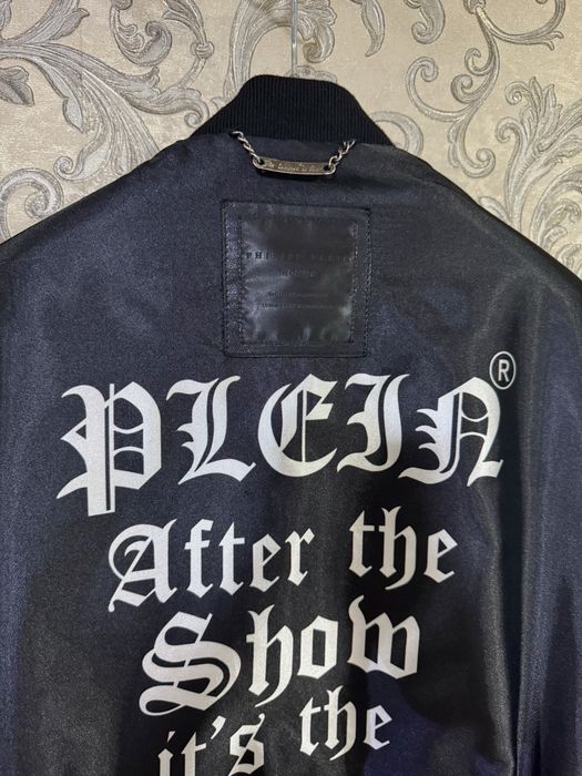 Geacă Bomber Exclusivă Philipp Plein “No Mercy On Mercer Street”