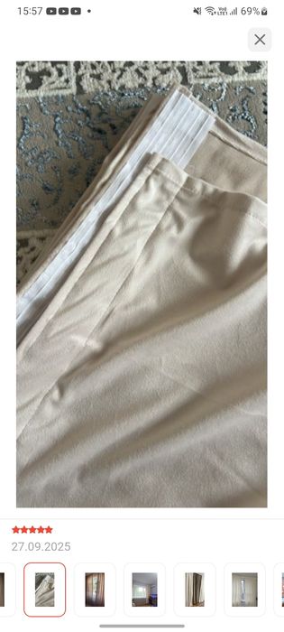 Продам шторы велюровые