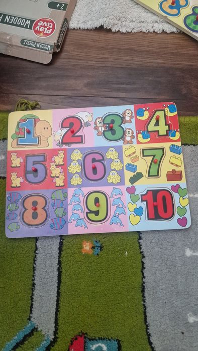 Jucarii din lemn tip puzzel