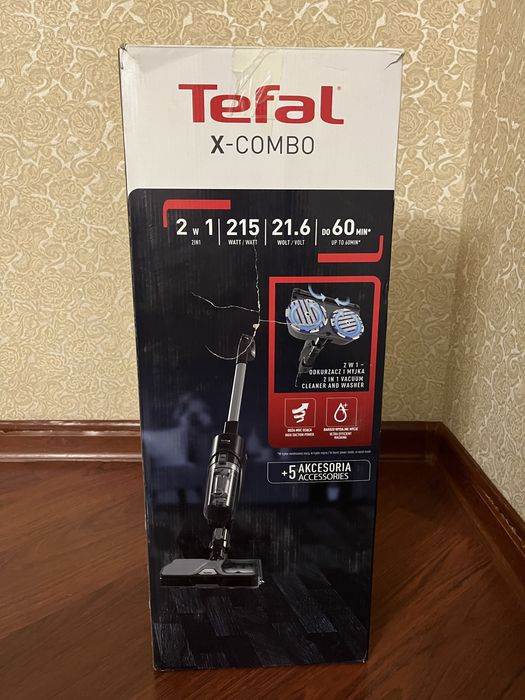 Пылесос tefal x combo