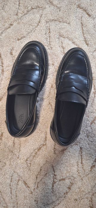 Pantofi Zara din piele
