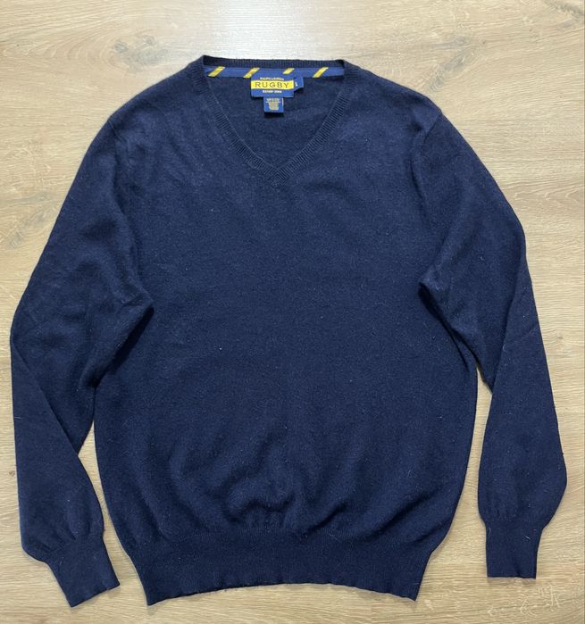 Hugo Boss Kasivol ленен пуловер размер L