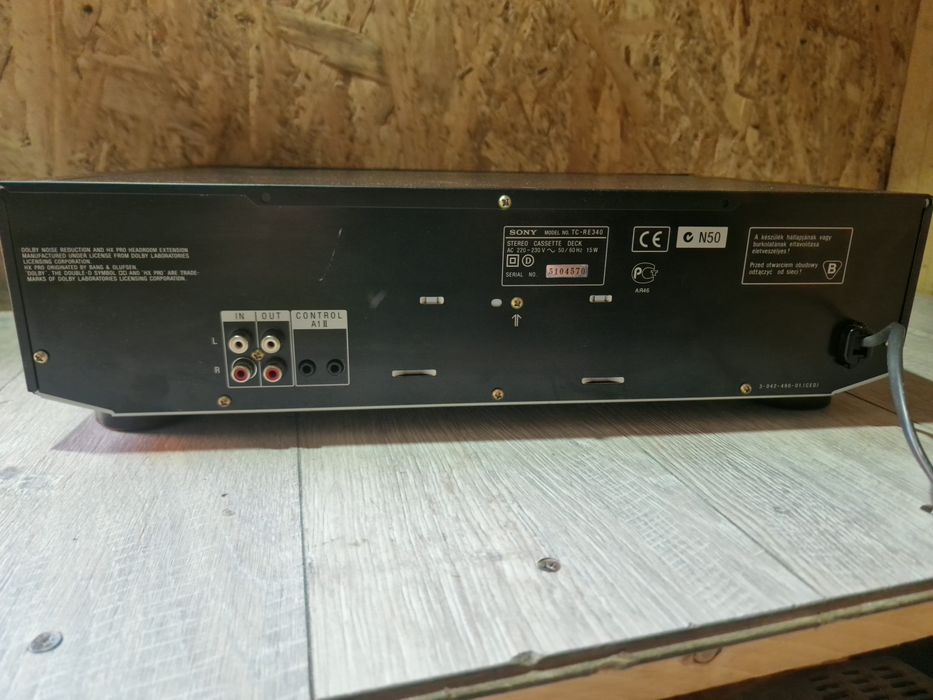 Deck SONY TC-RE340
