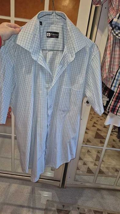 Cămașă bărbătească Frenzy Exclusive albastru, mărimea M
