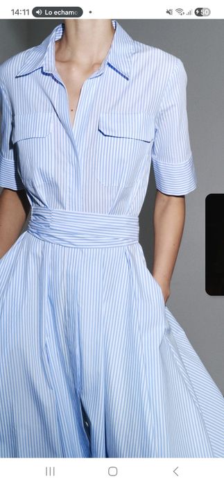 Rochie din poplin ZW COLLECTION