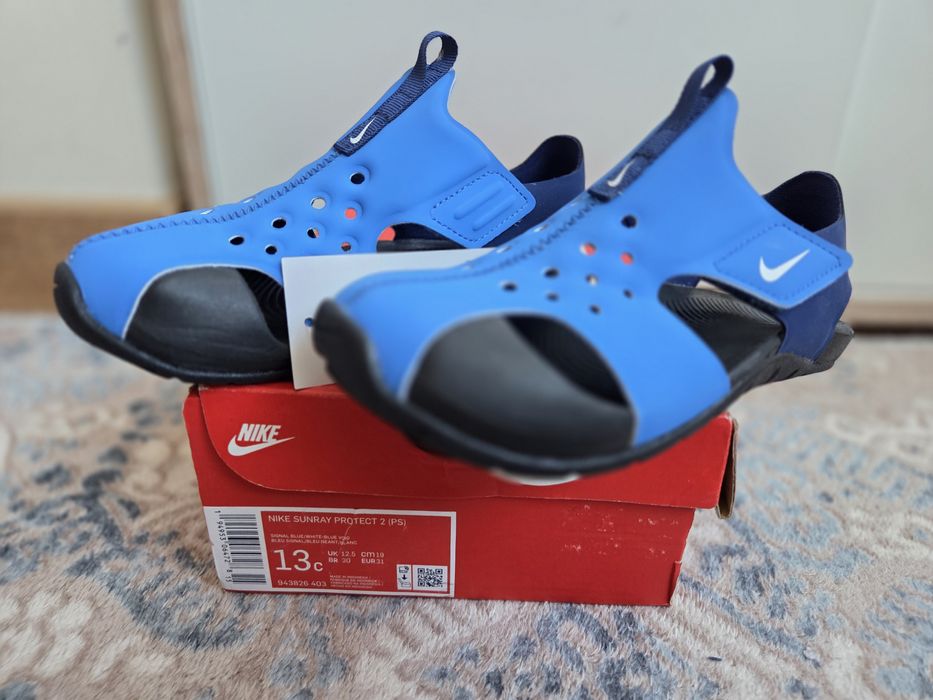 NIKE SUNRAY PROTECT 2 / №31 / Детски сандали / ЧИСТО НОВИ
