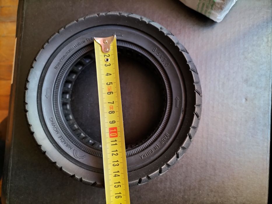 Cauciuc plin 8,5 * 3 trotinetă