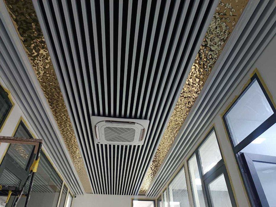 Реечный потолок Рейкобразый кубический Рейка куринишида С завода 50м2+