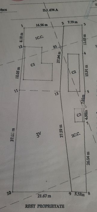 Casa in Turceni mobilata