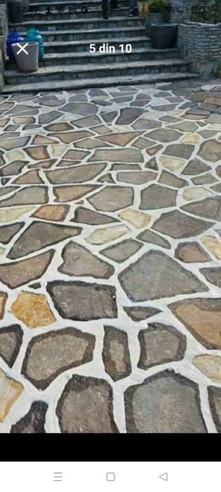 Montam piatră naturală