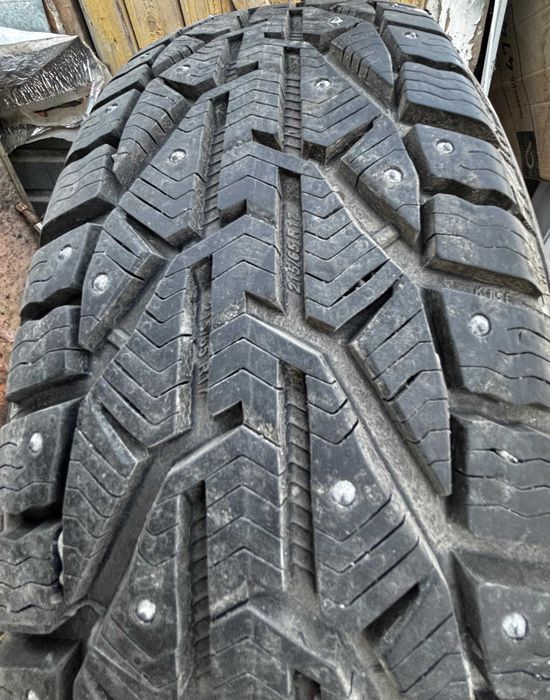 Продам шины шипов. 215/65/17 Tigar Европа