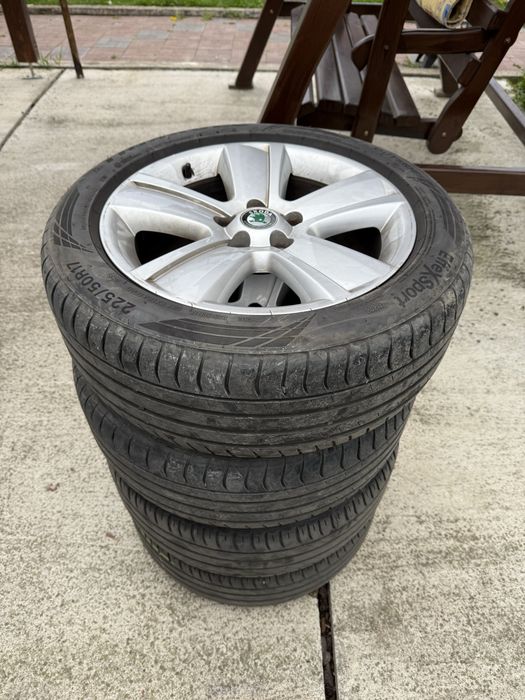 Set jante Skoda/VW 225/50 R17