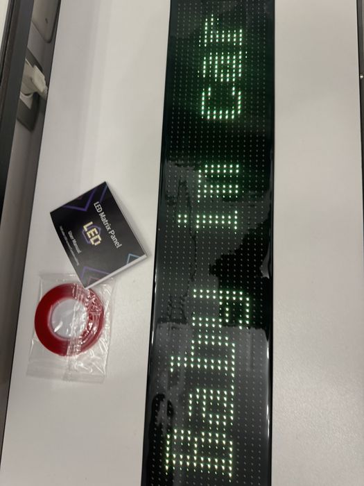 Panou led auto tir semne afisaj digital usb 5v publicitate magazin