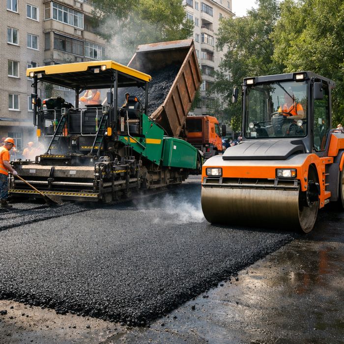 Асфальтирование дворов