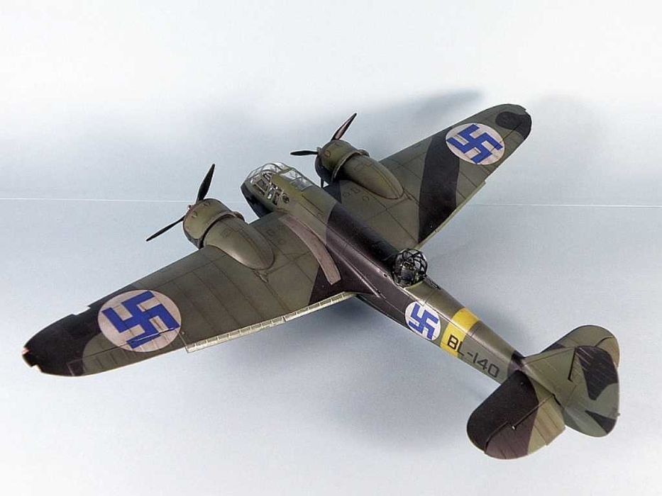 модель самолёта BL-117 конструктор наглядное пособие в класс