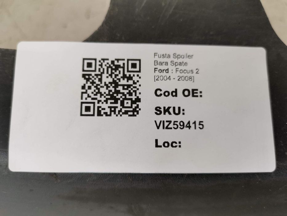 Спойлер За Задна Броня / Spoiler Za Zadna Bronya Ford Focus 2 [ - ] Ор
