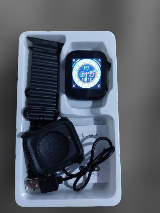 Smart Watch S8 Ultra /с 2 каишки/мониторинг на здраве, блутуут разгово