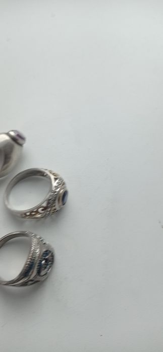 3 морских Перстня серебро два саветских