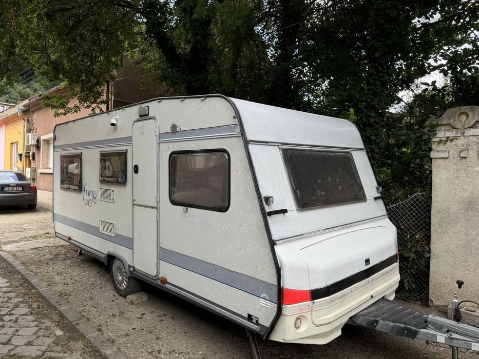 BURSTNER FUN 480 TK – Rulotă de familie, gata de concediu!