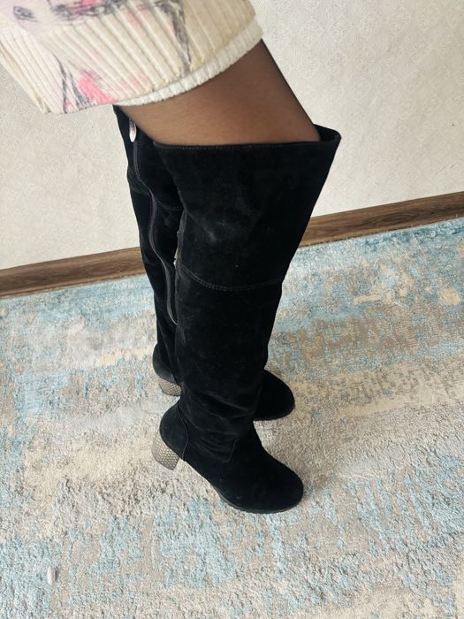 Натур замша зима 38 рр