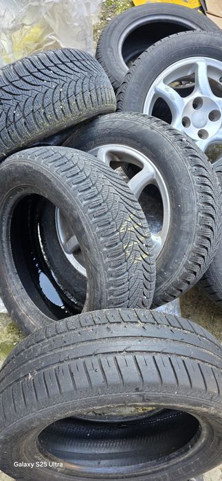 Оригйнални джанти за тойота ярис с гуми 4/100 междуболтово